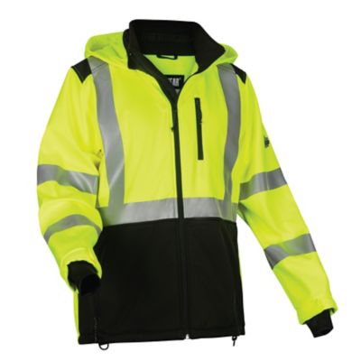 Ergodyne Men's Hi-Vis Water-Resistant Softshell Jacket