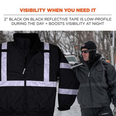 Image showing  Men's Enhanced Visibility Winter Bomber Jacket