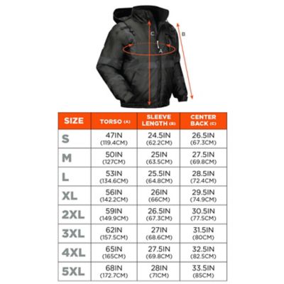 Image showing 5 th Ergodyne Men's Enhanced Visibility Winter Bomber Jacket