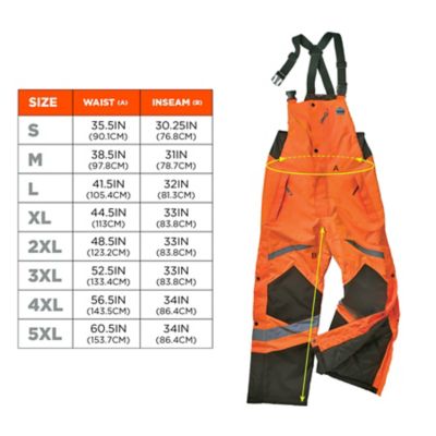 Image showing 6 th Ergodyne Class E Hi-Vis Insulated Bibs