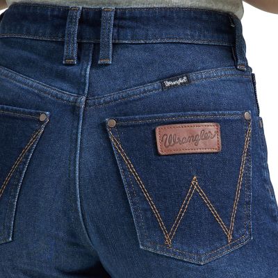 Image showing 3 th Wrangler Women's Slim Fit High-Rise Retro Bailey Cut-Off Shorts
