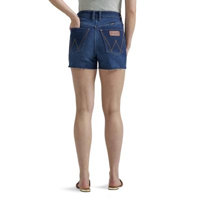 Image showing  Women's Slim Fit High-Rise Retro Bailey Cut-Off Shorts