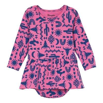 Image showing  Baby Girl's Western Long Sleeve Bodysuit