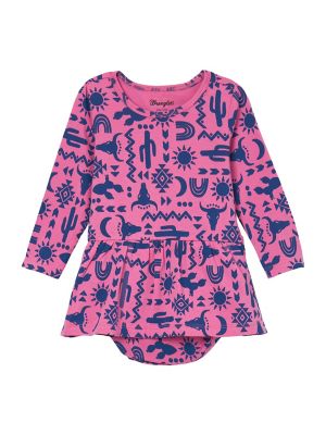 Image showing  Baby Girl's Western Long Sleeve Bodysuit