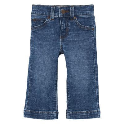 Wrangler Little Girl's Wide Leg Trouser Jean