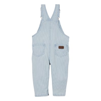 Image showing 1 th Wrangler Little Girl's Denim Overalls