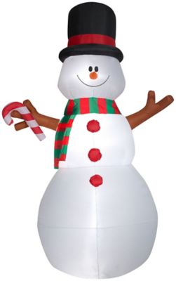 Gemmy Animated Airblown-Swiveling Snowman