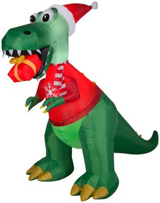 Gemmy Airblown-T-Rex with Gift-Large