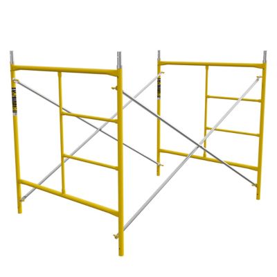 ScaffoldMart 5 ft. x 5 ft. x 7 ft. Scaffolding Set with 7 x 4 Brace, SML5X5SET7X48