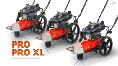 Image showing  Pro 22 in. 185cc Walk-Behind Gas String Trimmer Mower