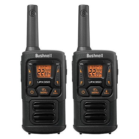 Bushnell 1-Watt 40-Channel FRS Walkie-Talkie Pair, BUS-LPX350