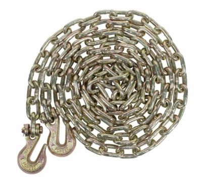 Hero 5/16 G70 Transport Chain with Two Grab Hooks, 20 ft. , MSUCHAIN516/20FT