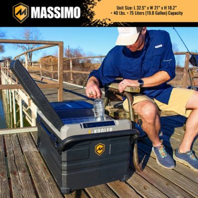 Image showing  75 L E-Kooler Portable Electric Hard-Sided Cooler