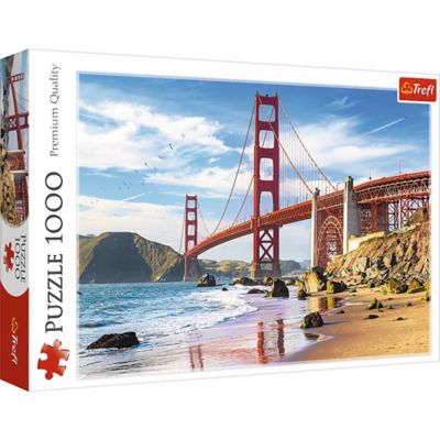 Trefl 1000 pc. Jigsaw Puzzle, Golden Gate Bridge, San Francisco, 10722