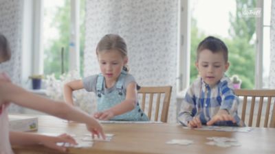 Image showing  1000 pc. Jigsaw Puzzle, Sunset Ride, 10601