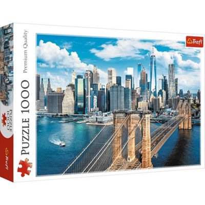 Trefl 1000 pc. Jigsaw Puzzle, Brooklyn Bridge, New York, 10725