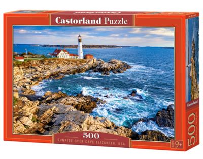 Castorland 500 pc. Jigsaw Puzzle, Sunrise Over Cape Elizabeth, B-53667