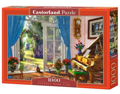 Castorland 1000 pc. Jigsaw Puzzle, Doorway Room View, C-104079-2