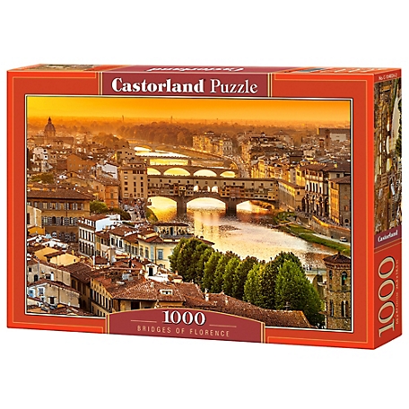Castorland 1000 pc. Jigsaw Puzzle, Bridges of Florence, C-104826-2