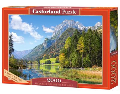 Castorland 2000 pc. Jigsaw Puzzle, Mountain Refuge in the Alps, C-200832-2