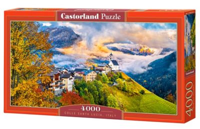 Castorland 4000 pc. Jigsaw Puzzle, Colle Santa Lucia, Italy, C-400164-2