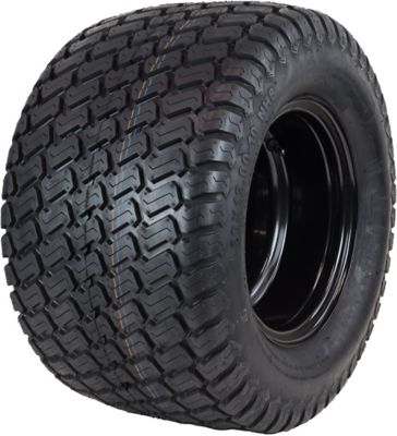 Hi-Run L&G Tire Assembly, 20 x 12-10 4PR on 10 x 8.5 4Lug Black Rim , ASB1214