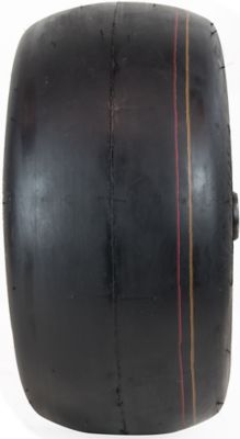 Image showing  L&G Tire Assembly, 13 x 6.5-6 4PR on 6 x 4.5 Solid Black Rim, ASB1222
