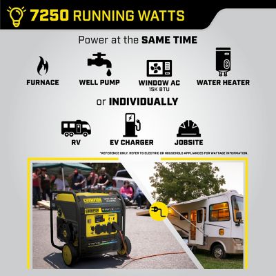 Image showing  9,000/7,250-Watt Tri-Fuel Open Frame Inverter Generator, CO Shield