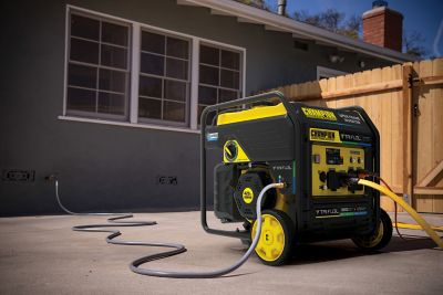 Image showing 9 th Champion Power Equipment 9,000/7,250-Watt Tri-Fuel Open Frame Inverter Generator, CO Shield