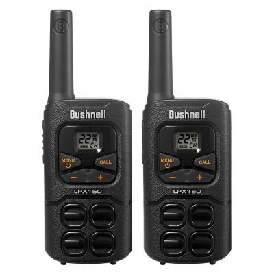 Bushnell Compact 22-Ch FRS Walkie Talkie Pair, BUS-LPX150