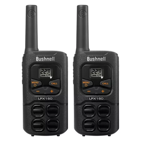 Bushnell Compact FRS 22 Channel Walkie Talkie 2 Pack Two-Way Radios