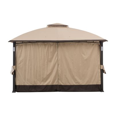 Sunjoy Curtain for 11 x13 Moorehead Domed Soft Top Gazebo, A111305800