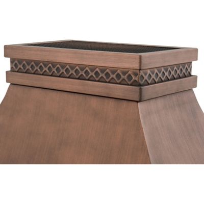 Image showing  Heirloom Slate Wood-Burning Fireplace, Copper