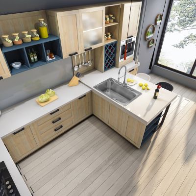 Image showing  33 in. Drop-In Single Bowl 9 in. Deep 18-Gauge 304 Stainless Steel Kitchen Sink, MT3322CR