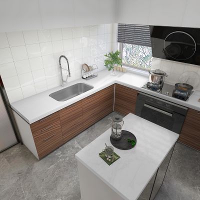 Image showing 5 th Sinber 31 in. Undermount Single Bowl 18-Gauge 304 Stainless Steel Kitchen Sink