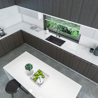 Image showing  32 in. Undermount Single Bowl 18-Gauge 304 Black Stainless Steel Kitchen Sink