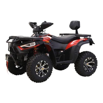 Massimo MSA450F ATV Side by Side Red