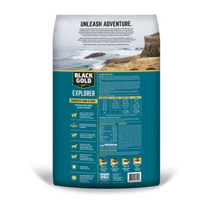 Image showing  Explorer Sensitive Skin & Coat Ocean Fish Meal & Oat Recipe Dry Dog Food, 40 lb. Bag
