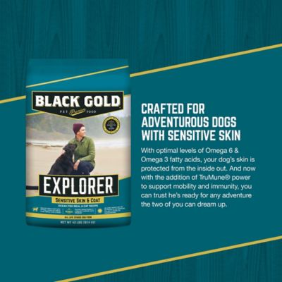 Image showing  Explorer Sensitive Skin & Coat Ocean Fish Meal & Oat Recipe Dry Dog Food, 40 lb. Bag