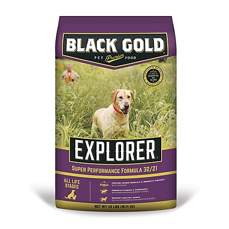 Black Gold Explorer Super Performance Formula 32/21 Dry Dog Food