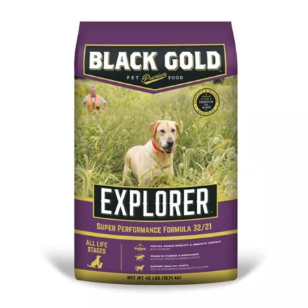 Black Gold Explorer All Life Stages 32/21 Super Performance Chicken Recipe Dry Dog Food 40 lb Bag Dry Dog Food