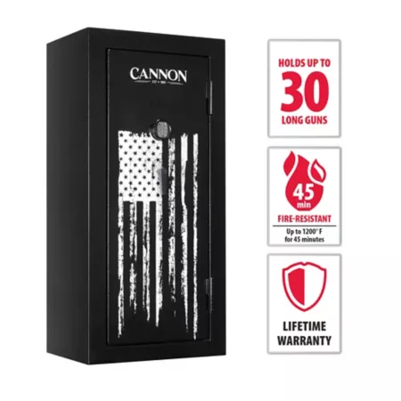 Canon 30 Pistol 19.12 cu ft Fireproof Electronic Lock/Key Gun Safe Gun Safes