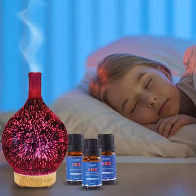 Image showing  Premium Grade Natural Aromatherapy Essential Oil Set for Focus, Calming, Sleep & Immune Support for Kids, Bosnia