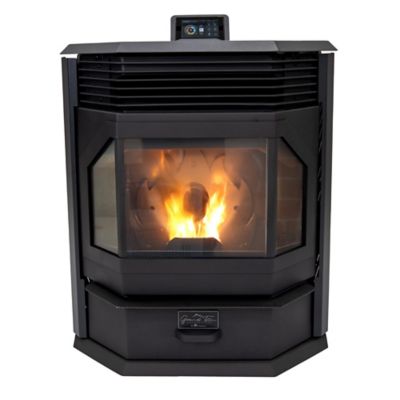 Grand Teton Collection Elk Ridge Pellet Stove 1,800 to 2,500 Sq. Ft. (Model# NBF66WTS)