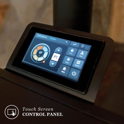 Image showing  2500 sq. ft. Elk Ridge Pellet Stove, 66 lb. Hopper Size, F500466