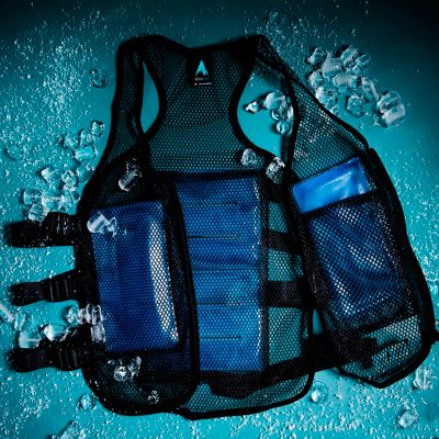 AlphaCool Frosty Mesh Ice Vest with Replacement Ice Packs
