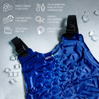 Image showing 6 th AlphaCool Polar Cooling Ice Vest