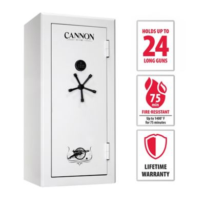 Cannon 24 Long Gun 21.03 cu. ft. Biometric/Key Lock Fireproof and Waterproof Gun Safe