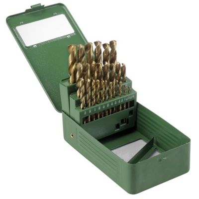 Image showing  29 pc. HSS Titanium Drill Bit Set