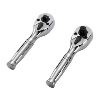 Image showing  3/8 in. Drive Stubby Ratchet Set, 2 pc.